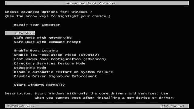 Memasuki Safe Mode Melalui Perintah CMD Memasuki Safe Mode Melalui Perintah CMD