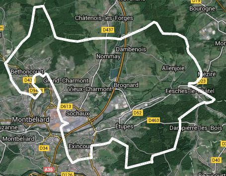 Le nouveau canton de Bethoncourt. Ensemble pour notre territoire