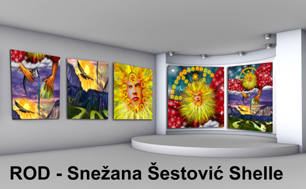 Izložba - "Rodoverje" Snežana Šestović Shelle