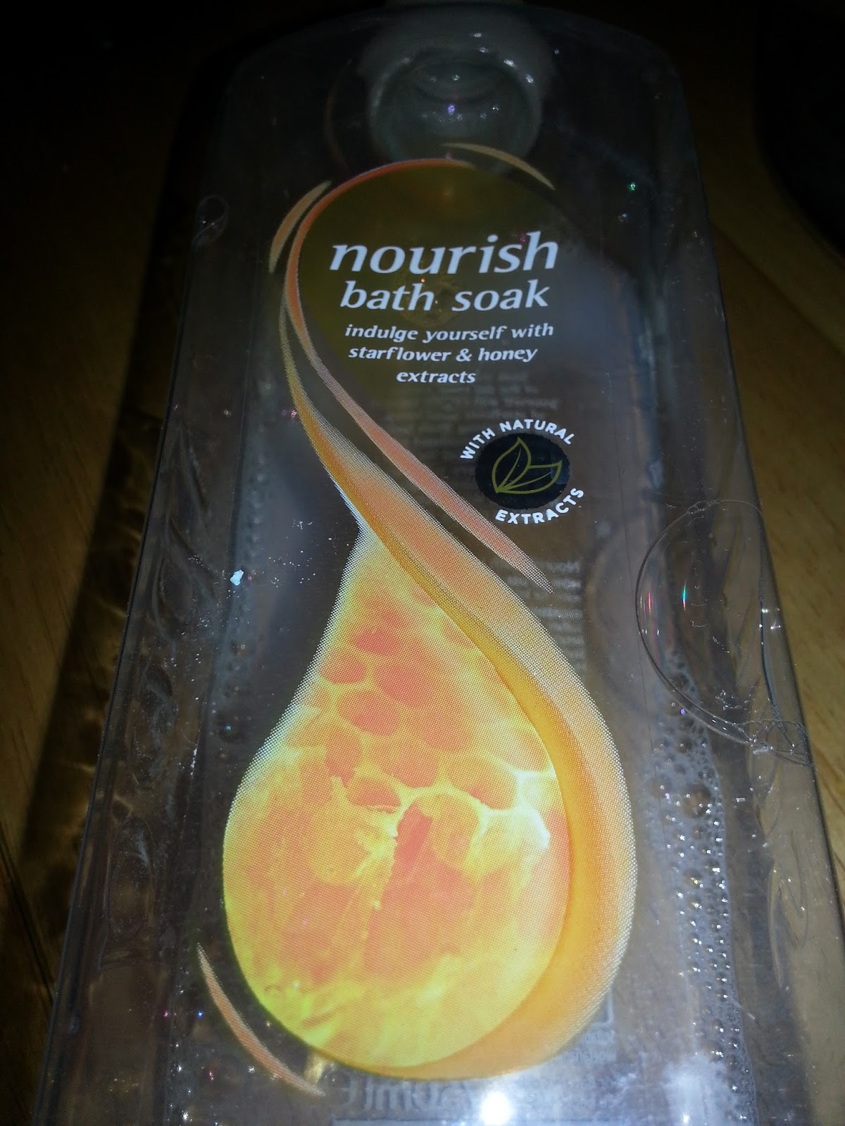 Kosmetycznie na Wyspach Bergamuta ASDA nourish bath soak starflower
