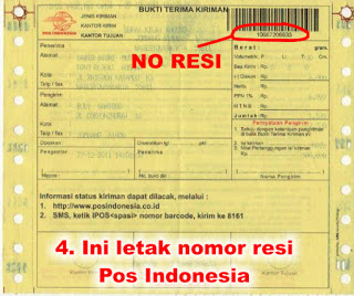 Pos Indonesia Cara Cek Resi Barang Kiriman Pos Indonesia