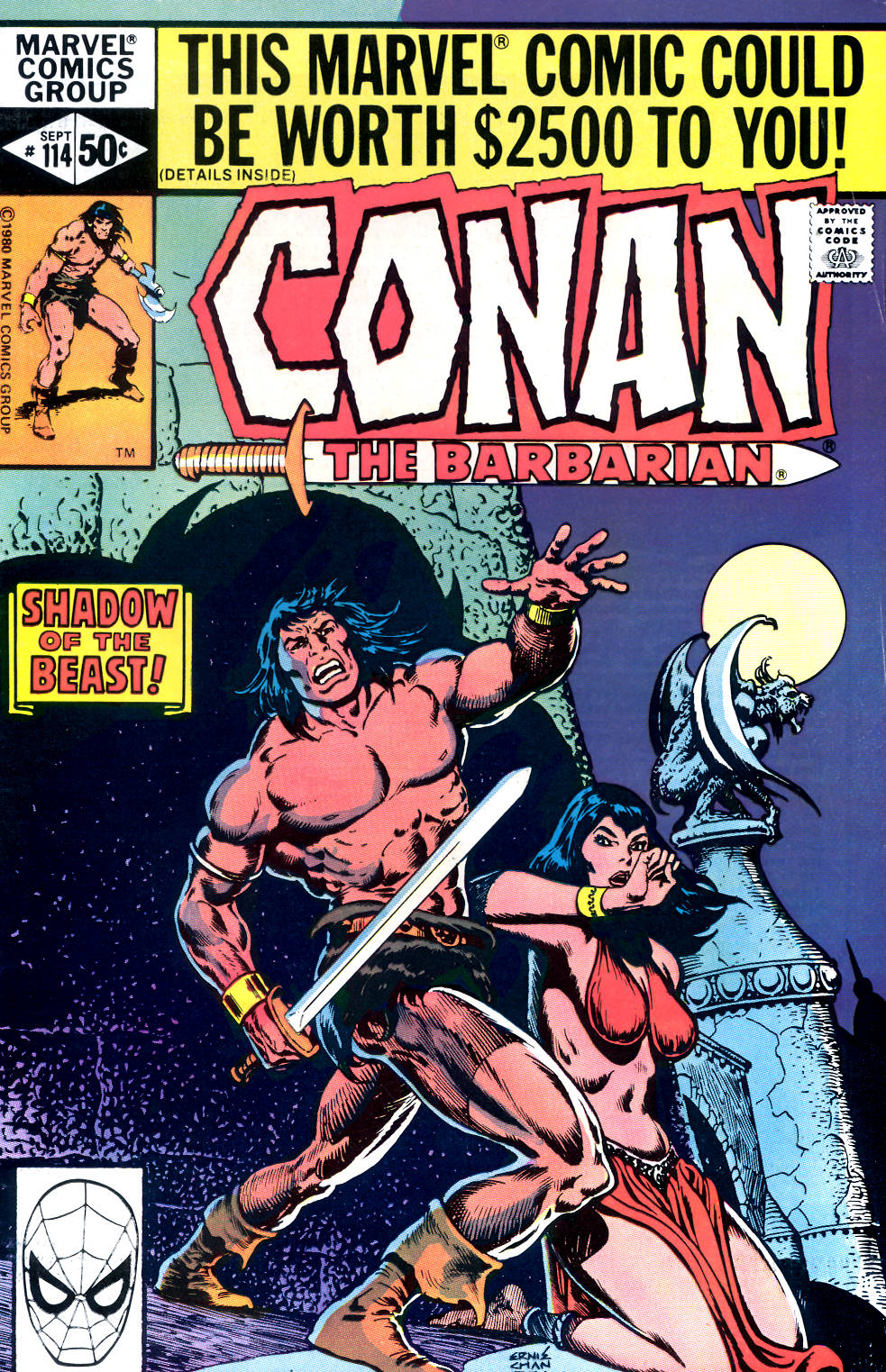Read online Conan the Barbarian (1970) comic -  Issue #114 - 1