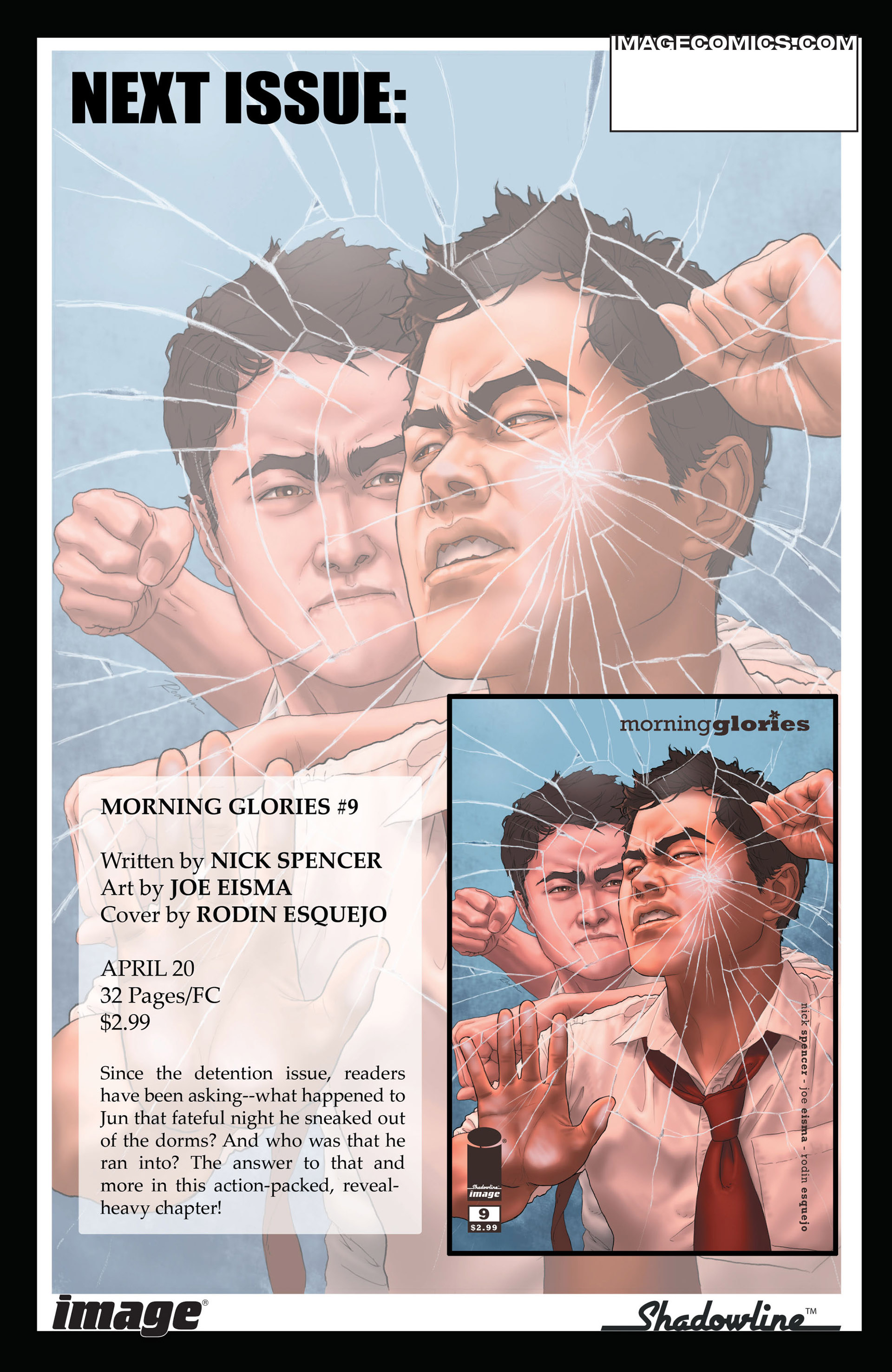 Read online Morning Glories comic -  Issue #8 - 33