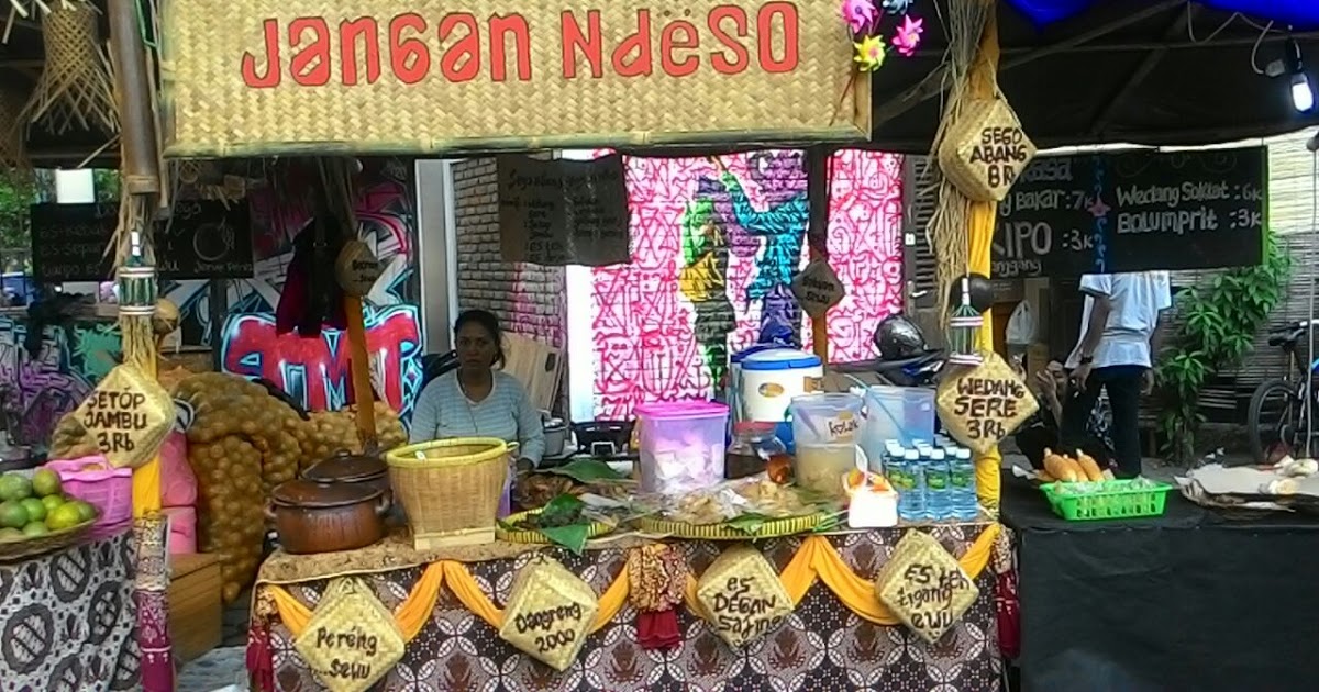 Contoh Stand Bazar Tempo Dulu - Desain Event