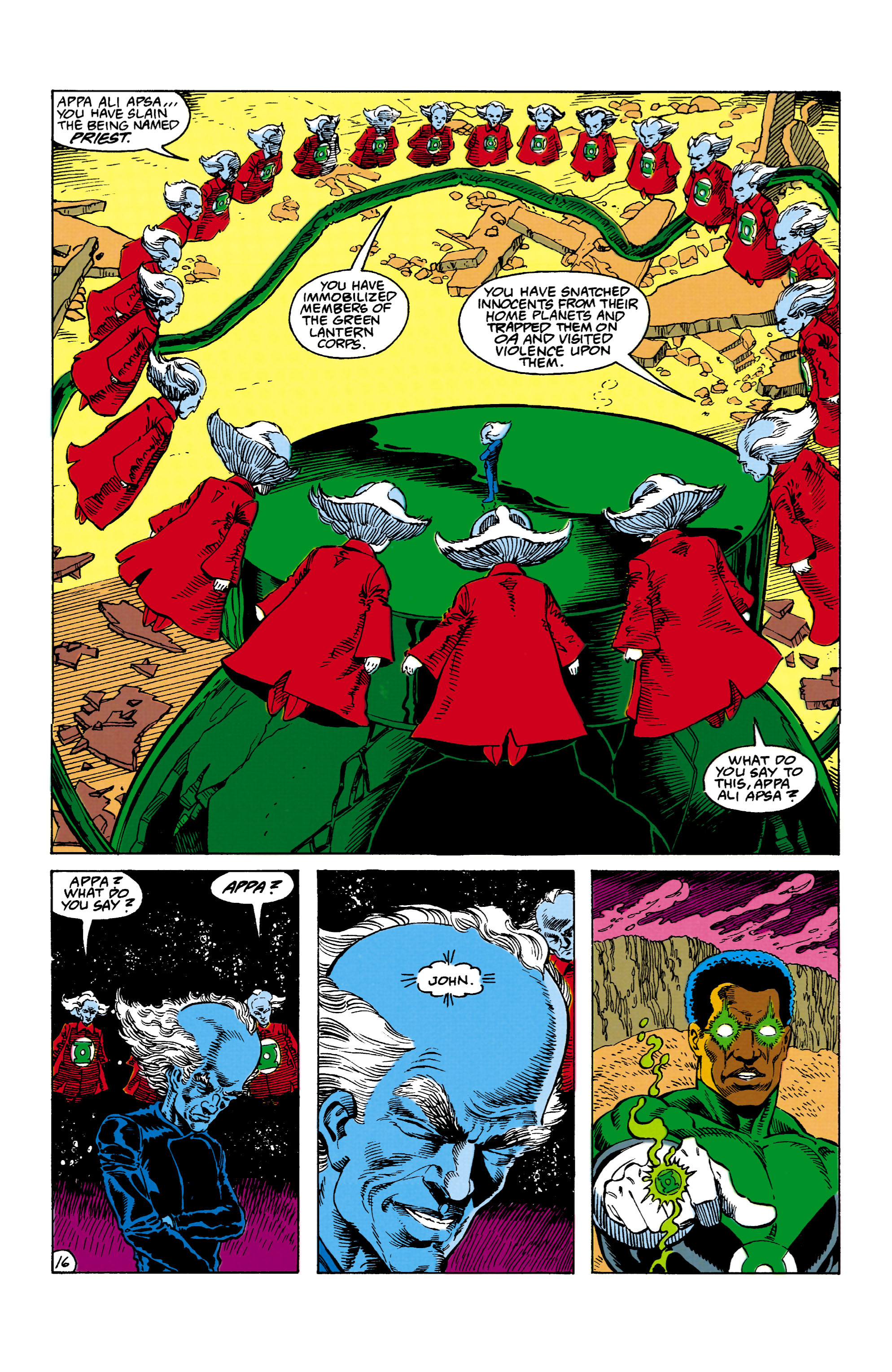 Read online Green Lantern (1990) comic -  Issue #7 - 17