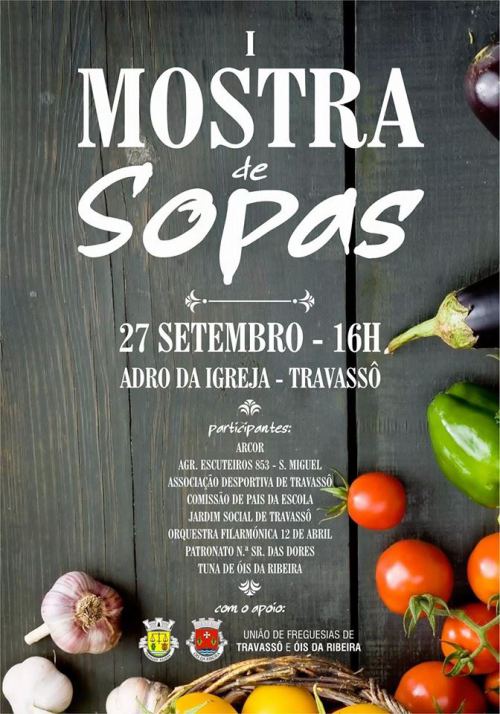 2ª. MOSTRA DE SOPAS DE TRAVASSÓIS EM ÓIS DA RIBEIRA