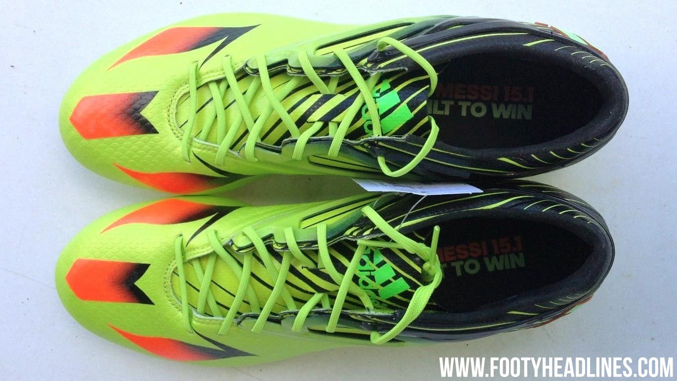Green Adidas Messi 15.1 2016 Boots Leaked - Footy Headlines