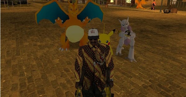 pokemon skin pack gta sa