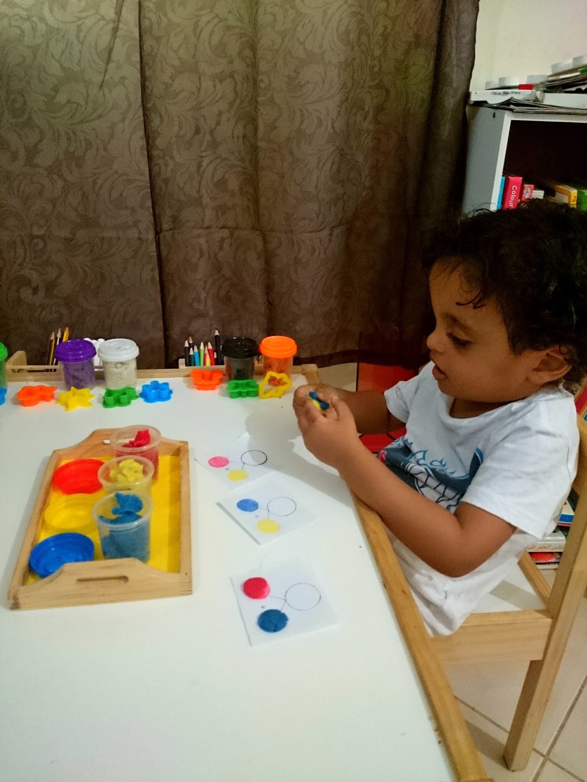 خلط الالوان الاساسية