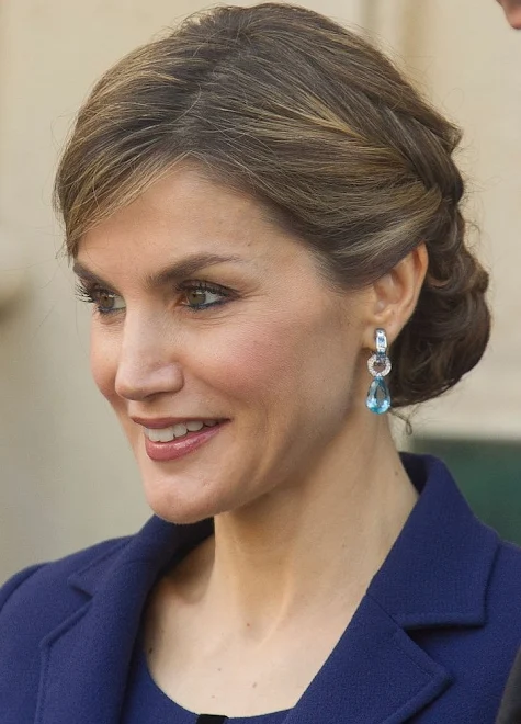 King Felipe VI and Queen Letizia of Spain attend the Cervantes literary award ceremony