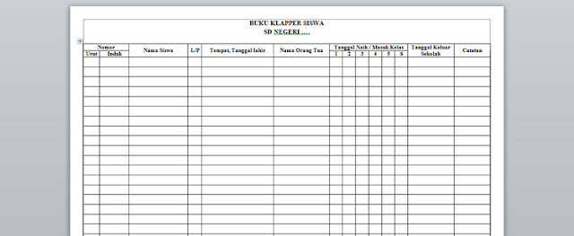 45++ Buku klaper excel info