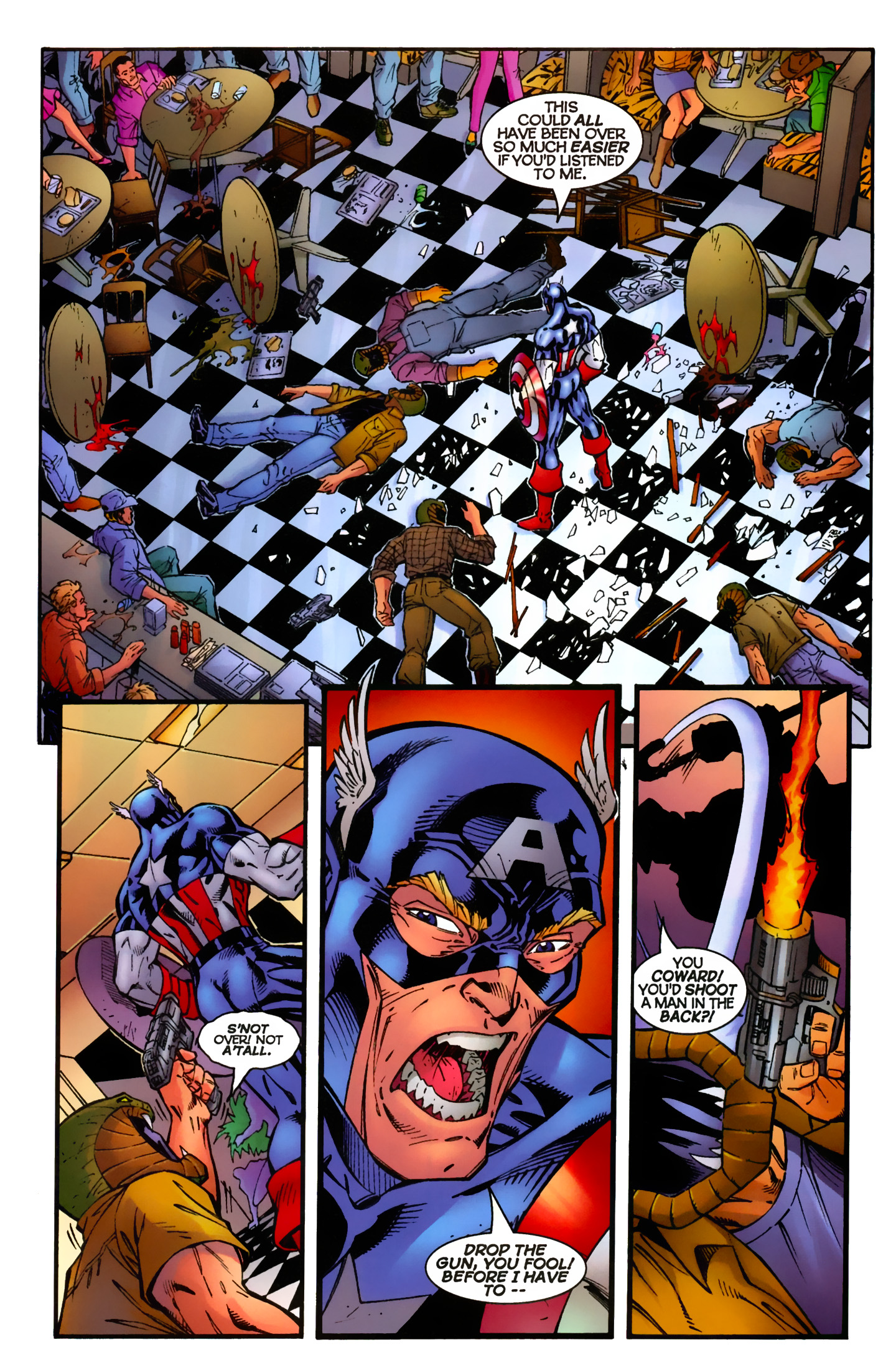 Read online Captain America (1996) comic - Issue #8 - 12