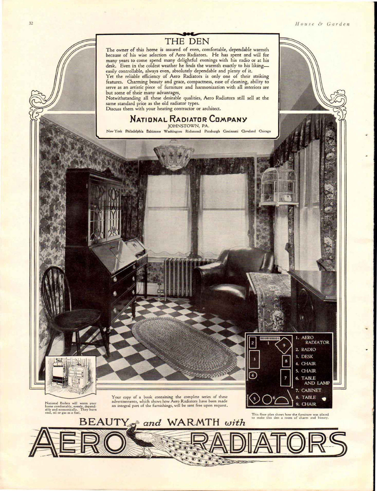 Vintage Johnstown National Radiator Company