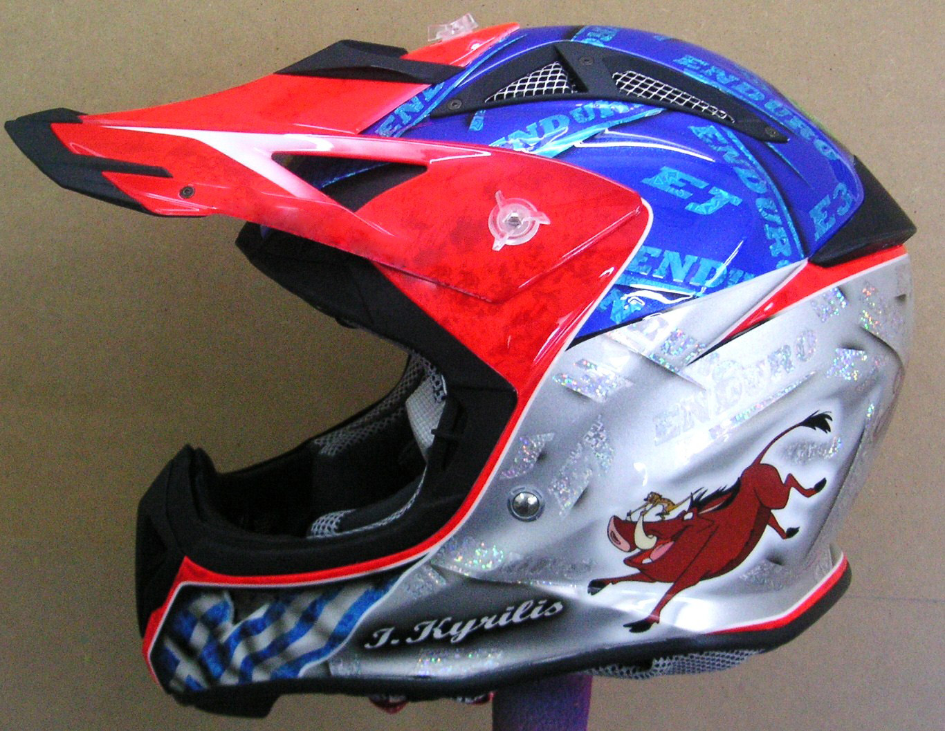 Hand Painted Helmets Design your helmet today..!! Custom MX Helmet Design 157