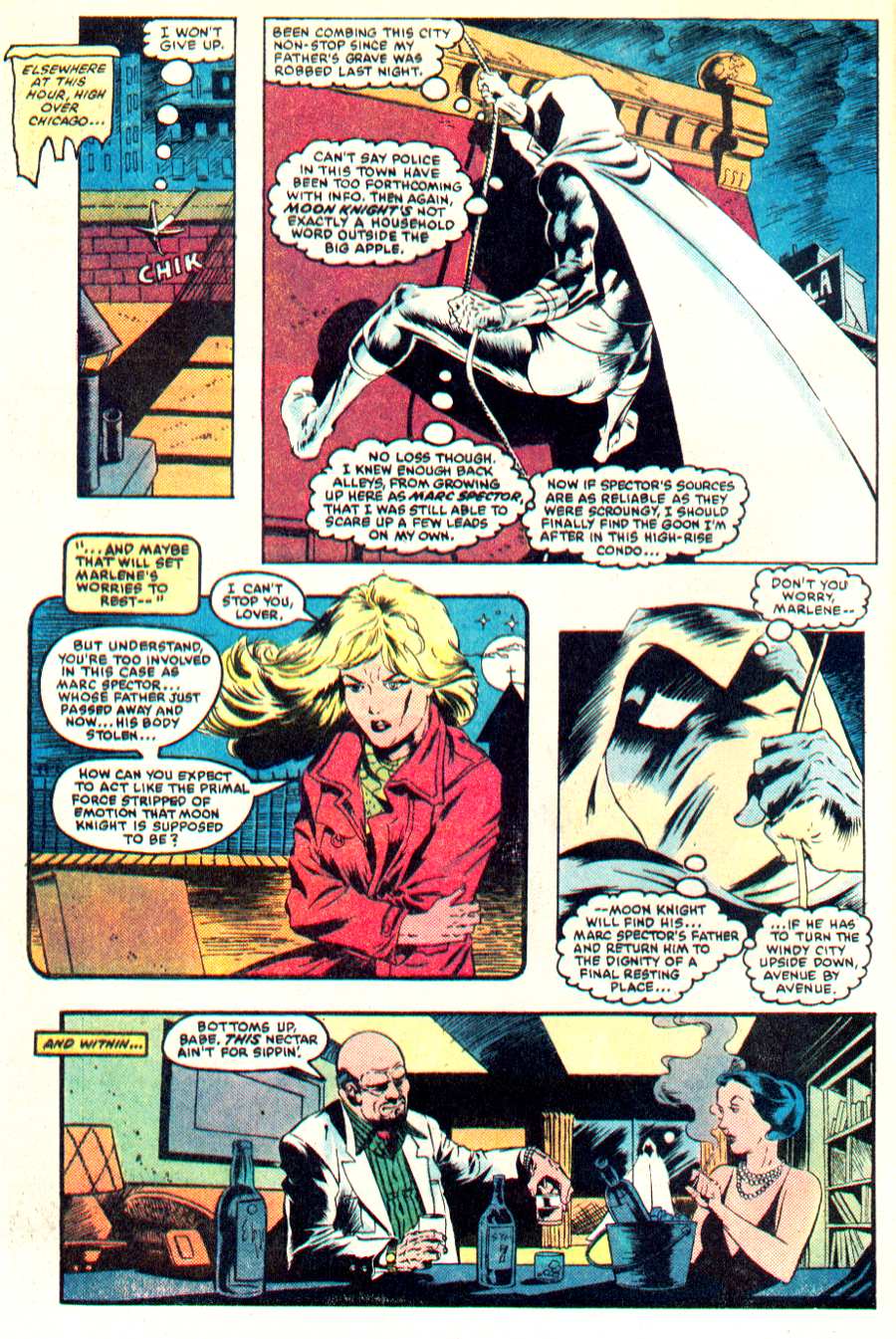Read online Moon Knight (1980) comic -  Issue #38 - 5