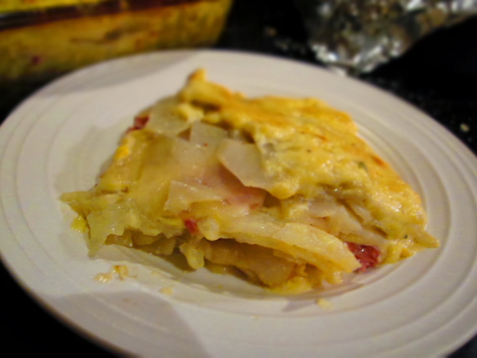 Sunday Snackday Scalloped Potatoes au Gratin