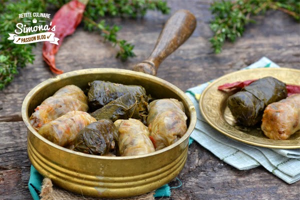 Sarmale cu hrisca si ghebe