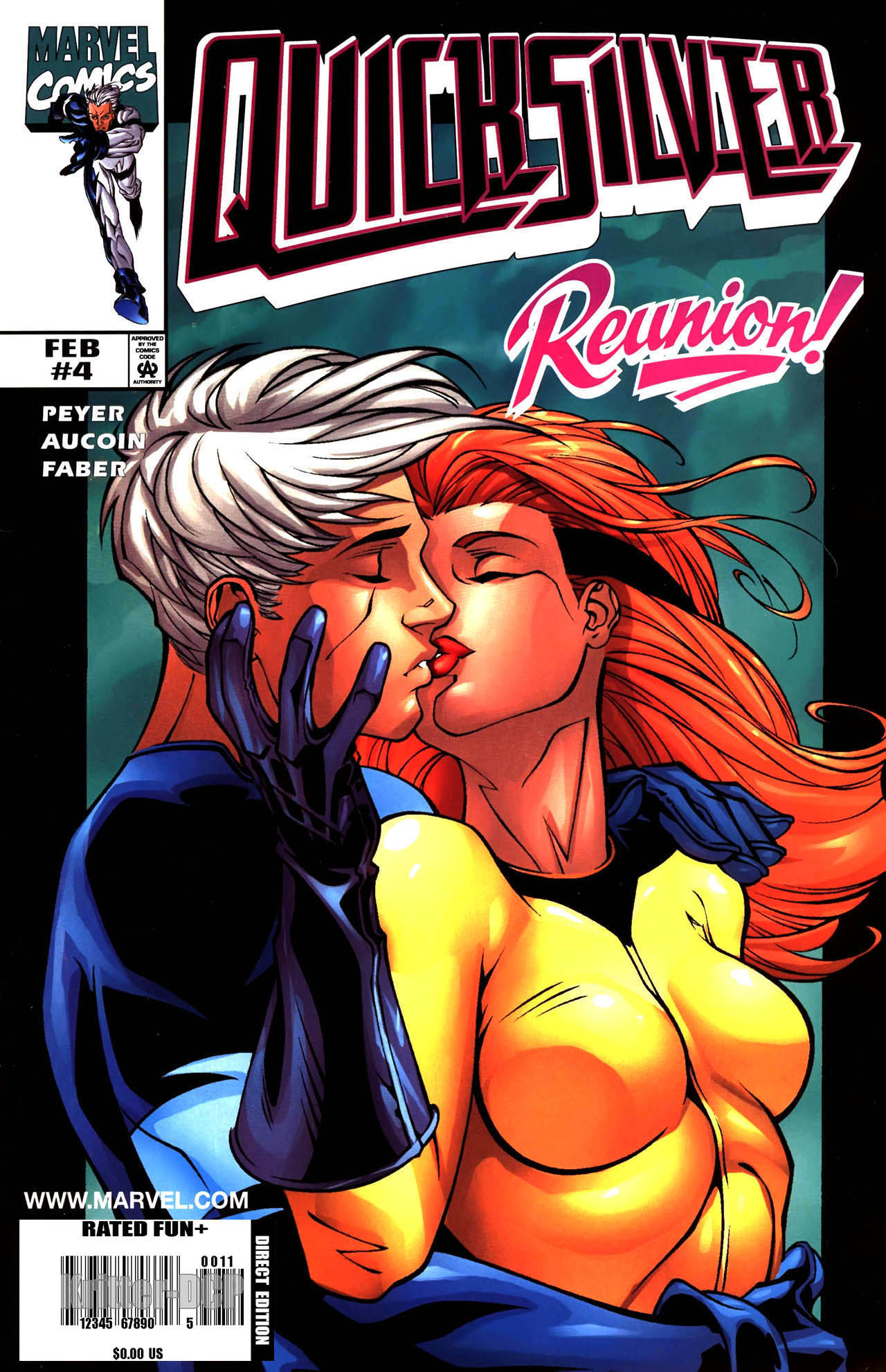 Read online Quicksilver comic -  Issue #4 - 1