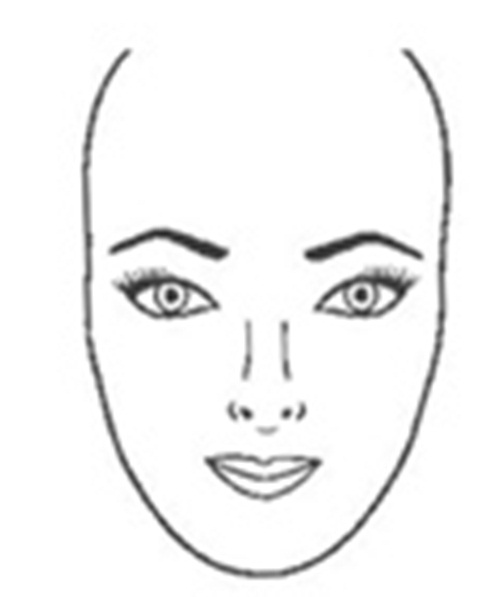 Image result for eyebrow shapes for oval face