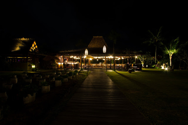 Alaya Ubud resort-Bali-Di notte