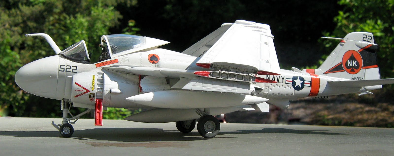 wade's military models US Navy Grumman KA6D Tanker Intruder 1/72 Italeri