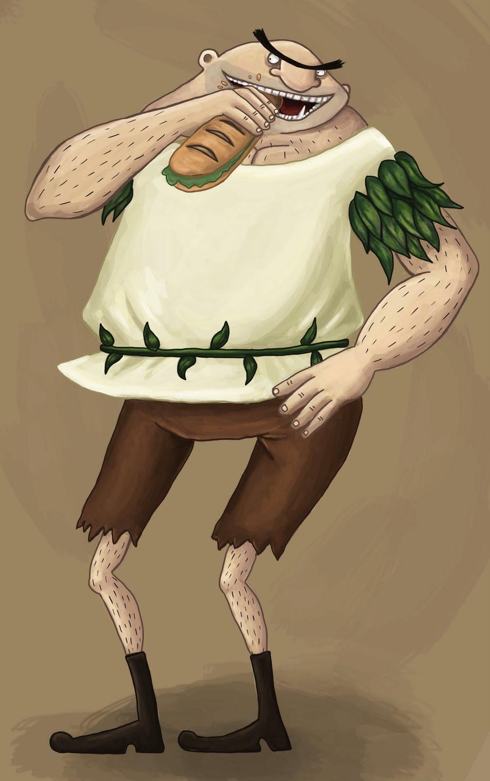 The Art of Chantal Moosher Jack and the Giant Beanstalk