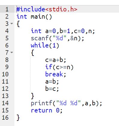 geekclues: 9.Fibonacci Roots