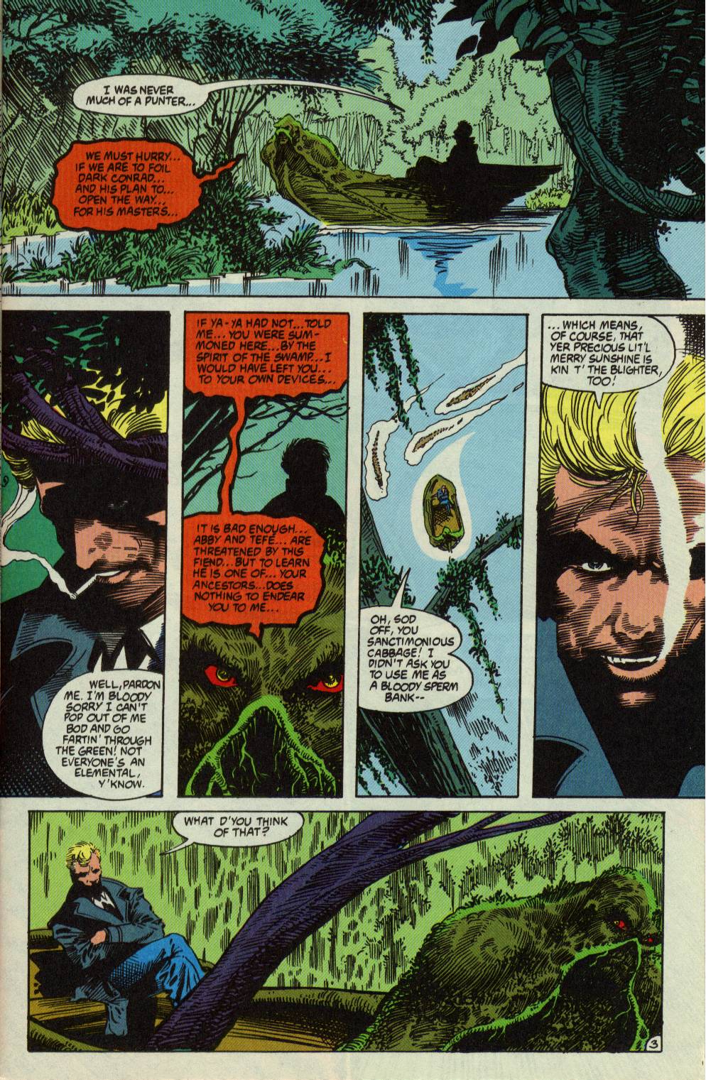 Swamp Thing (1982) Issue #115 #123 - English 4