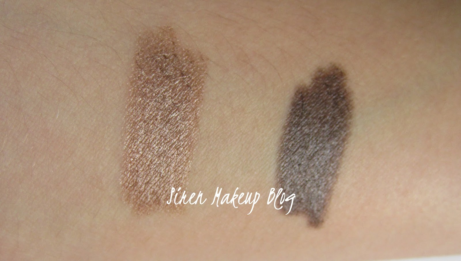 Siren Makeup Swatches! Sephora Collection Jumbo Liner in Taupe and