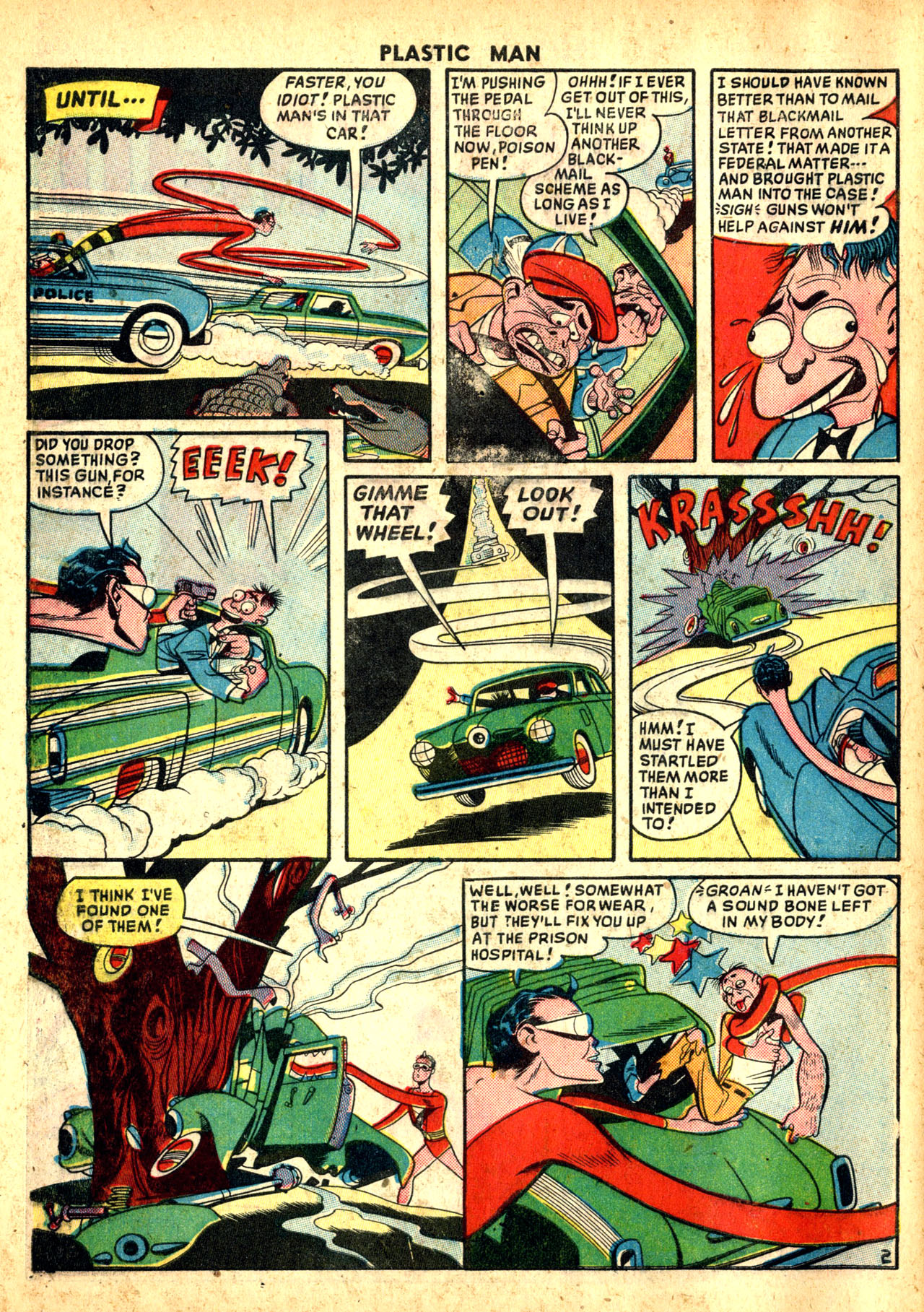 Read online Plastic Man (1943) comic -  Issue #23 - 4