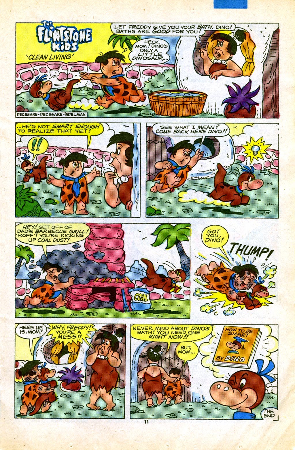 Read online The Flintstone Kids comic -  Issue #6 - 10