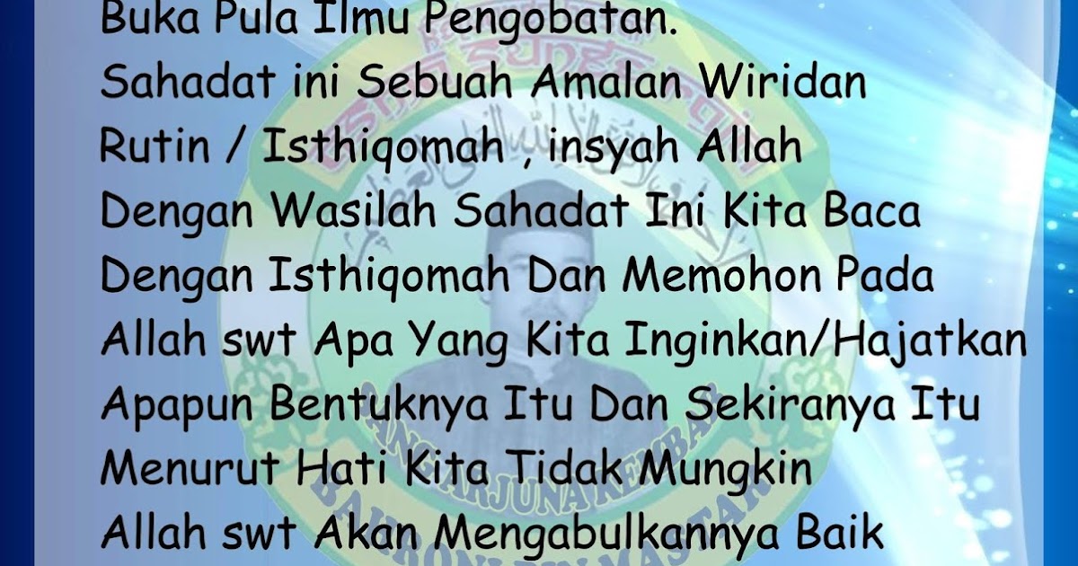 Sang Arjuna Kembar SAHADAT MBAH KUWU SANGKAN CIREBON GIRANG
