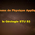 Examens de Physique Appliqué à la Géologie STU S3