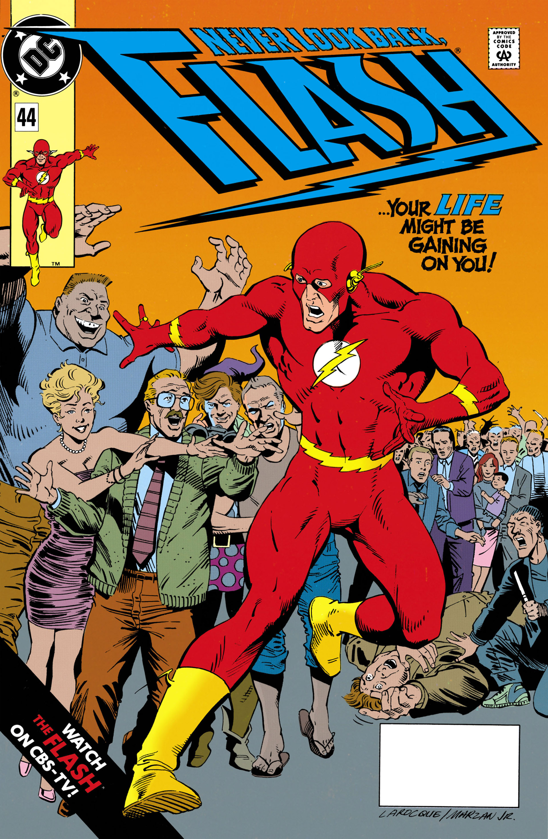 Read online The Flash (1987) comic -  Issue #44 - 1