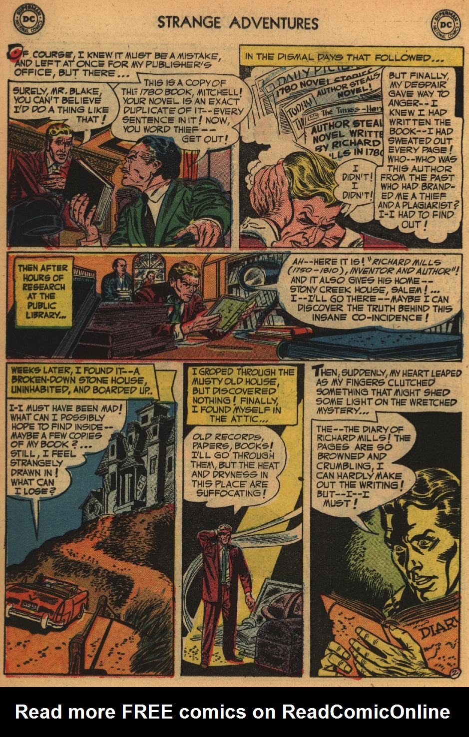 Read online Strange Adventures (1950) comic -  Issue #27 - 22