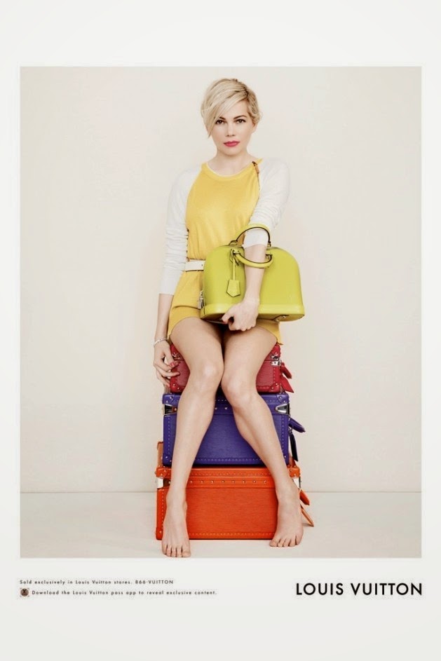 Celeb Diary: Michelle Williams looks amazing in new Louis Vuitton ads