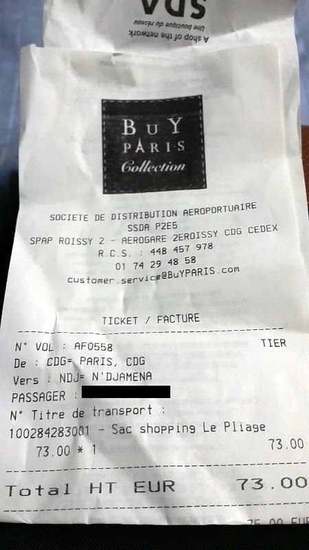 longchamp paris airport price