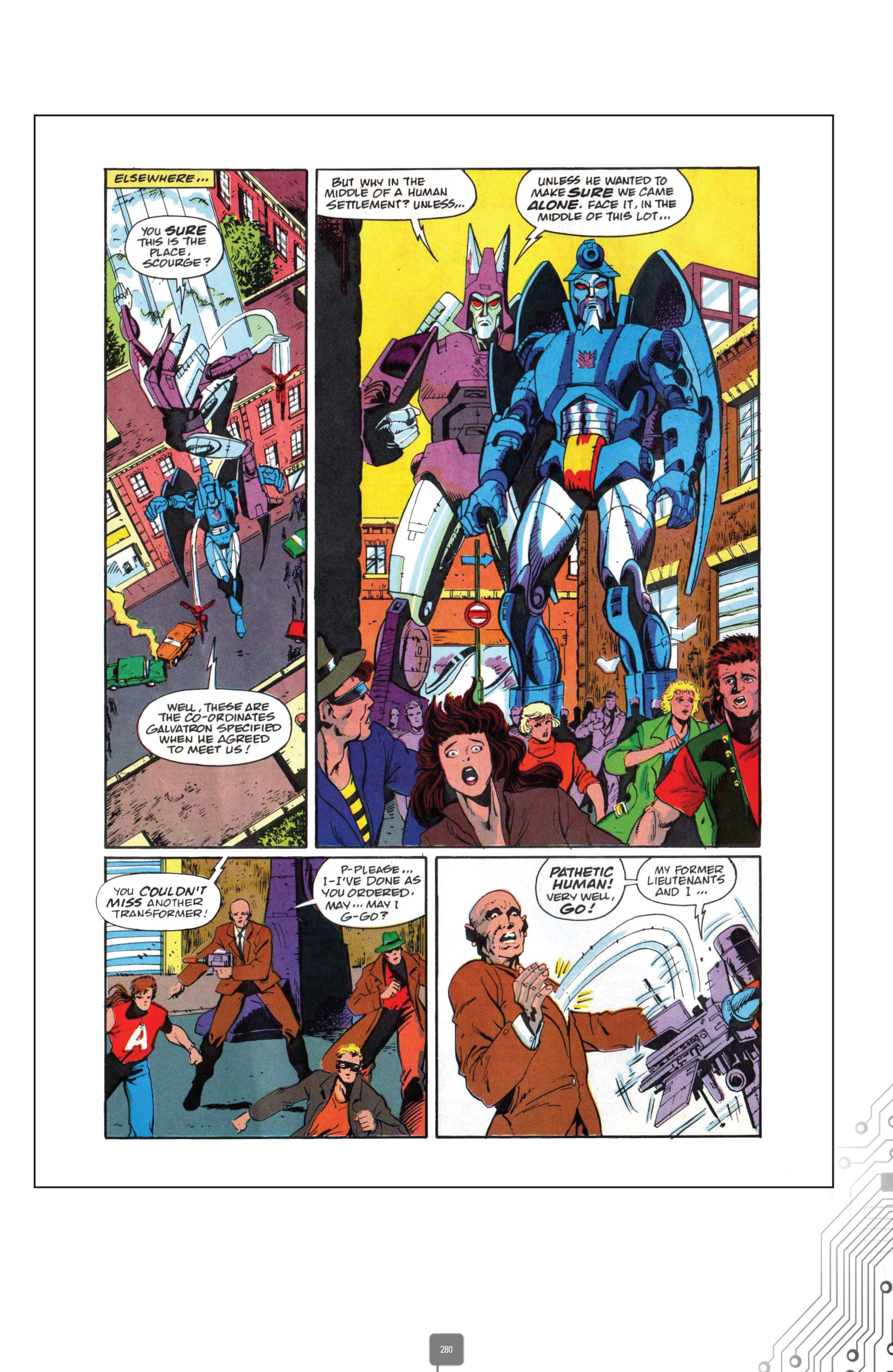 Read online The Transformers Classics UK comic -  Issue # TPB 5.5 - 100