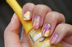 water marble beginners nail voor beautyill je er een wat