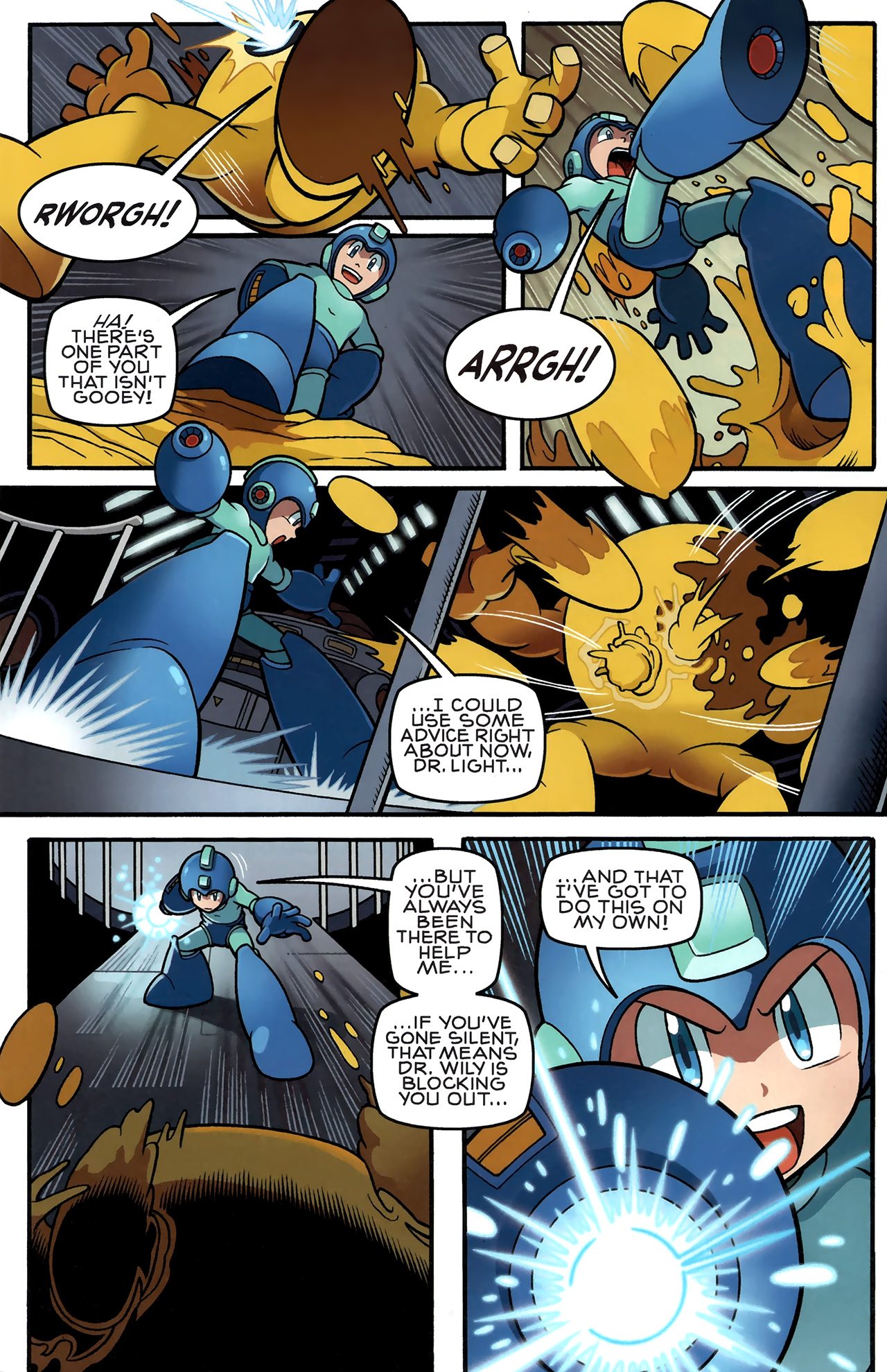 Read online Mega Man comic -  Issue #4 - 4