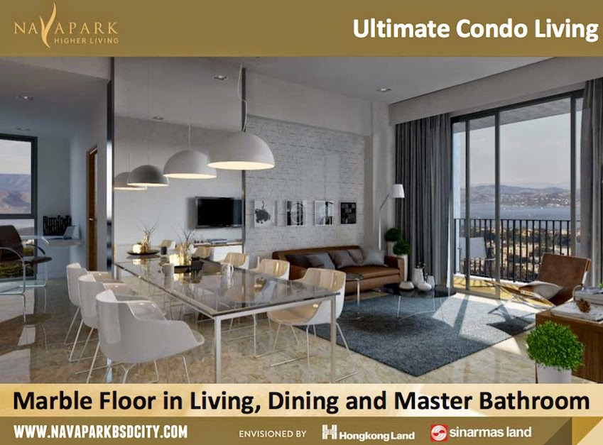 Interior Design Marigold NavaPark Apartment BSD