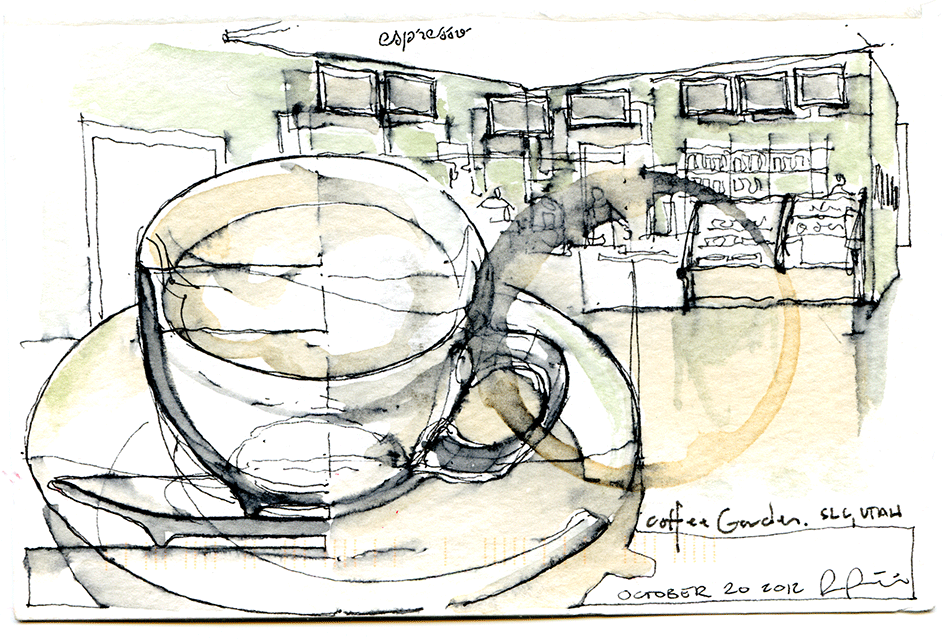 SightLines the PETRIE dESIGN blog Salt Lake City Coffee review