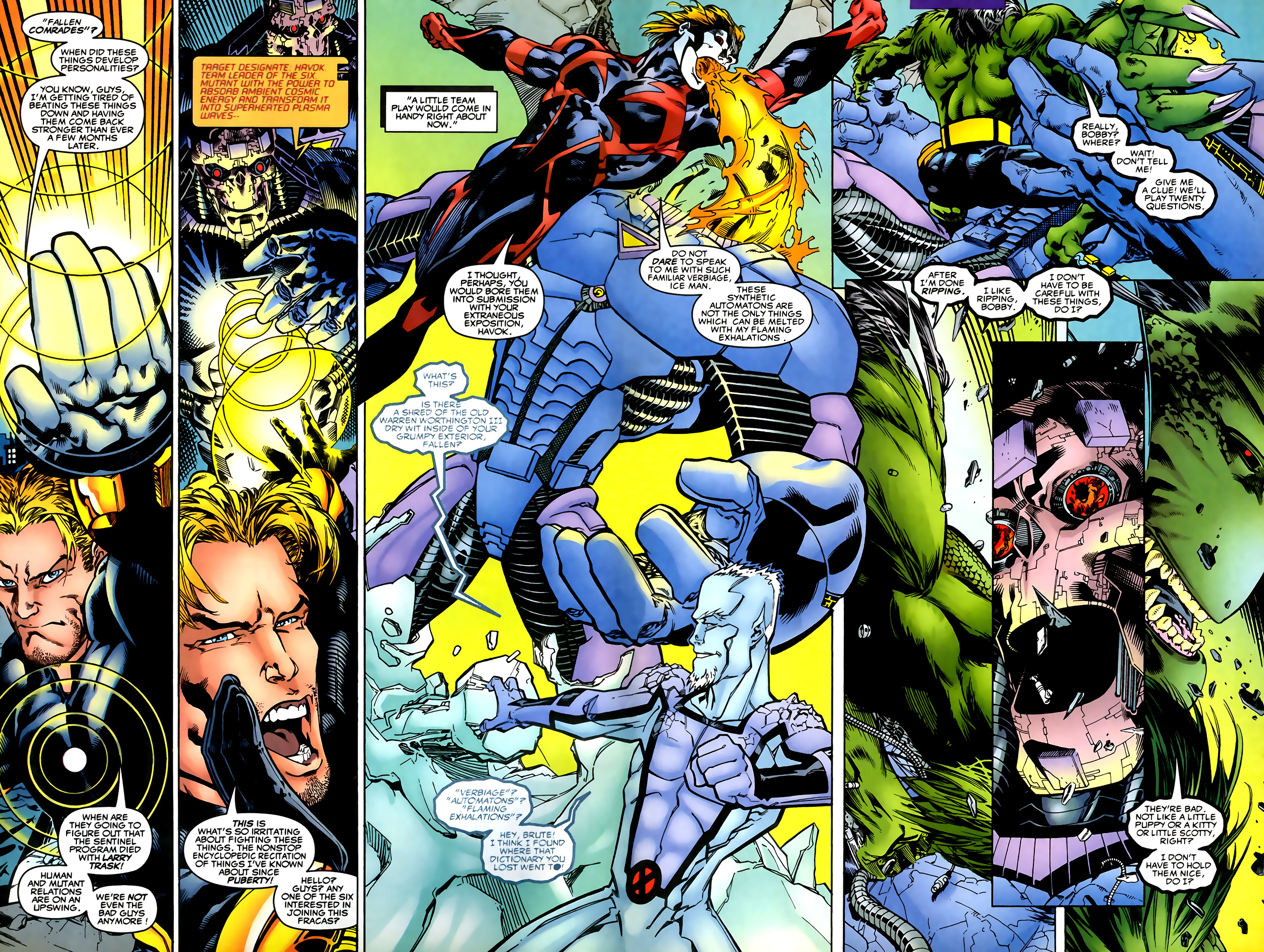 Read online Mutant X comic -  Issue #1 - 6