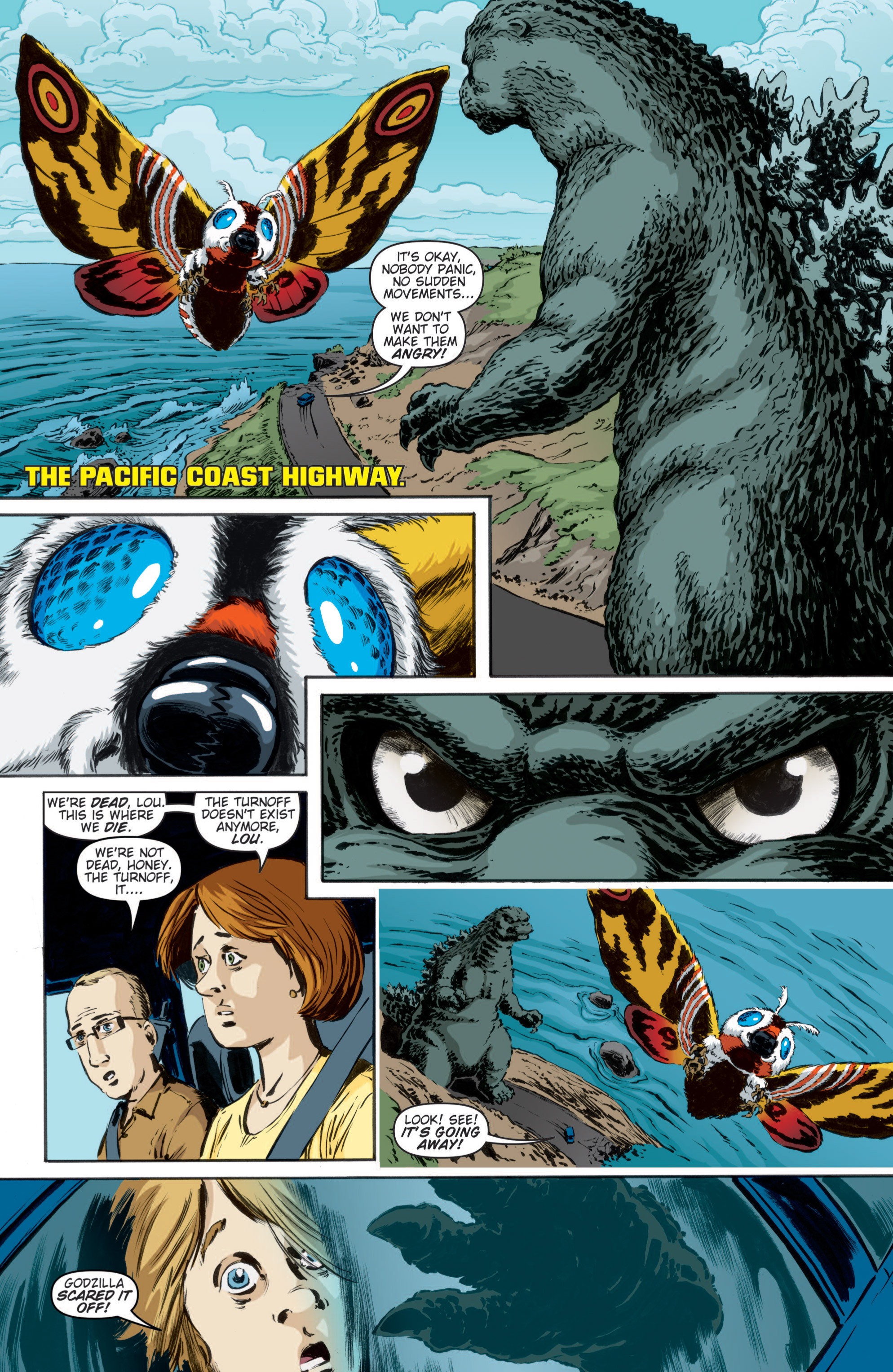 Read online Godzilla (2012) comic -  Issue #6 - 9