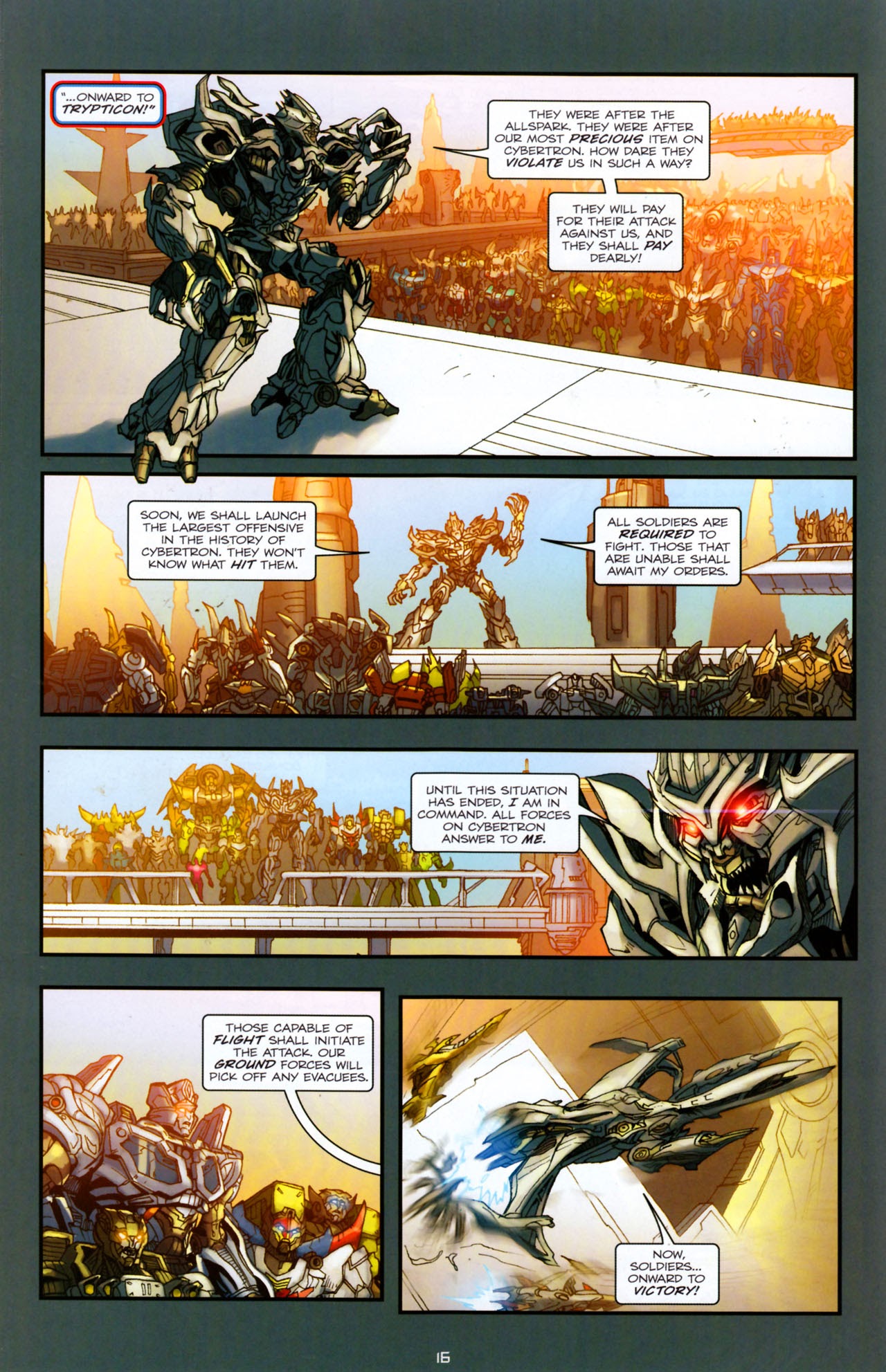 Read online Transformers: Defiance comic -  Issue #2 - 17