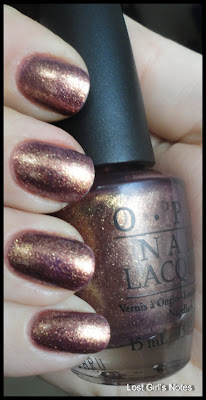 OPI rally pretty pink serena williams glam slam collection