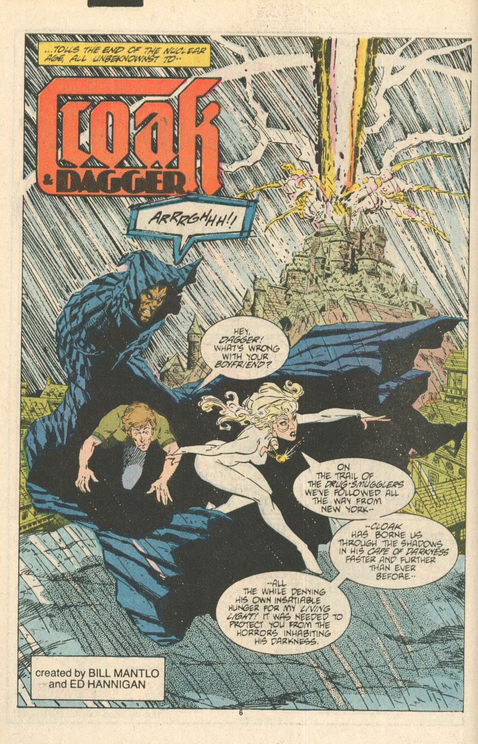 Read online Cloak and Dagger (1985) comic -  Issue #10 - 7