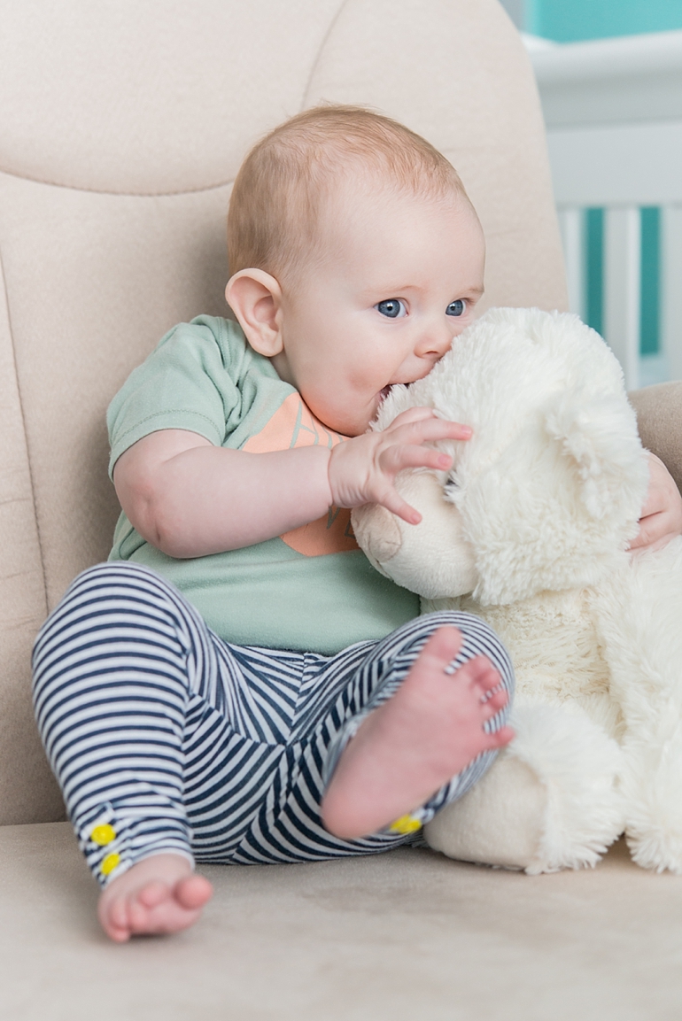 The Kelly Family baby boy, you're five months old