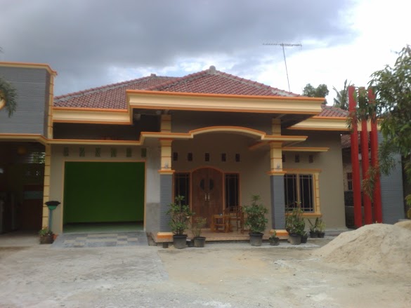 Desain Rumah Kampung Mewah