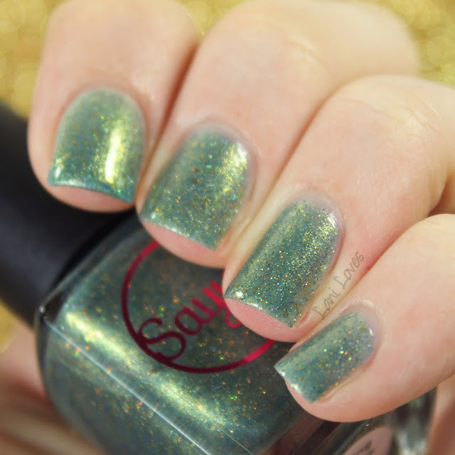 Sayuri Nail Lacquer - Morning in a Pine Forest Swatches & Review